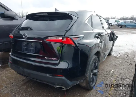 2017 Lexus Nx 200T z USA, uszkodzony, nr VIN JTJBARBZ0H2114941